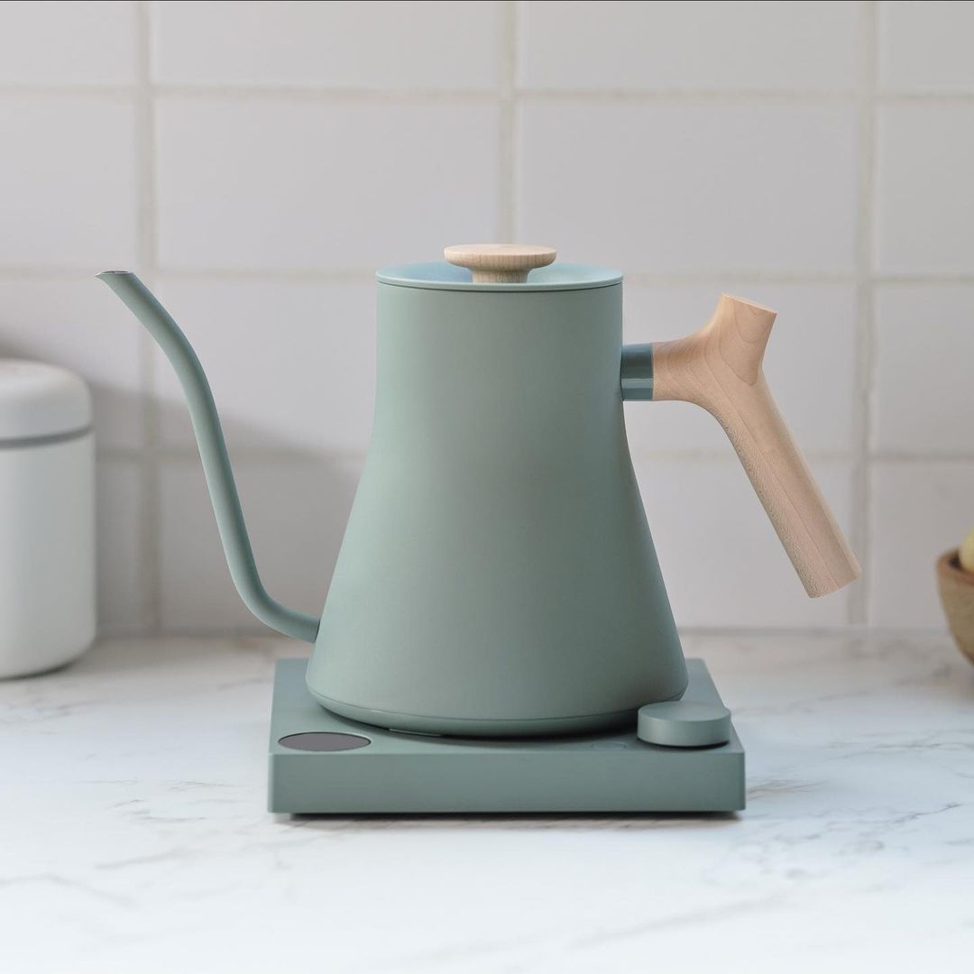 Fellow Stagg EKG - Smoke Green + Maple (Limited Edition)